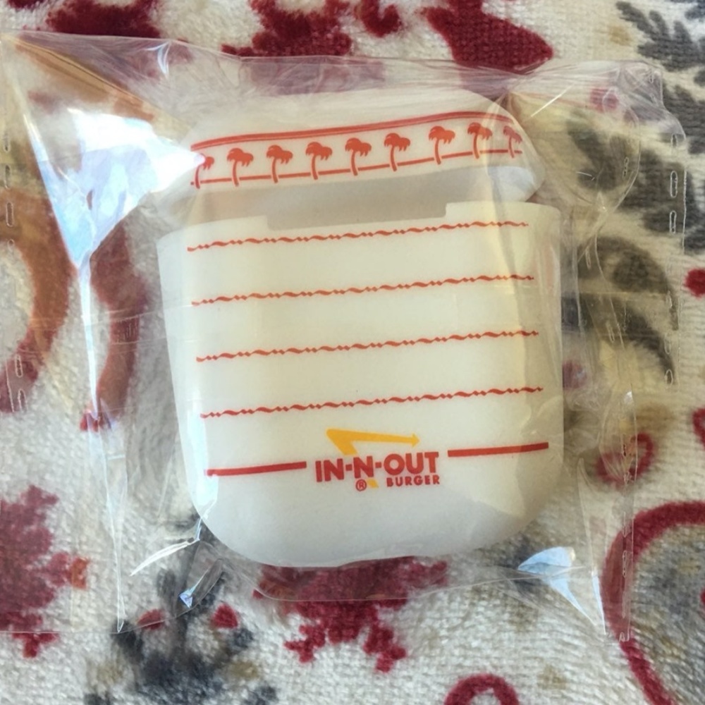 In N out AirPods Rubber Case